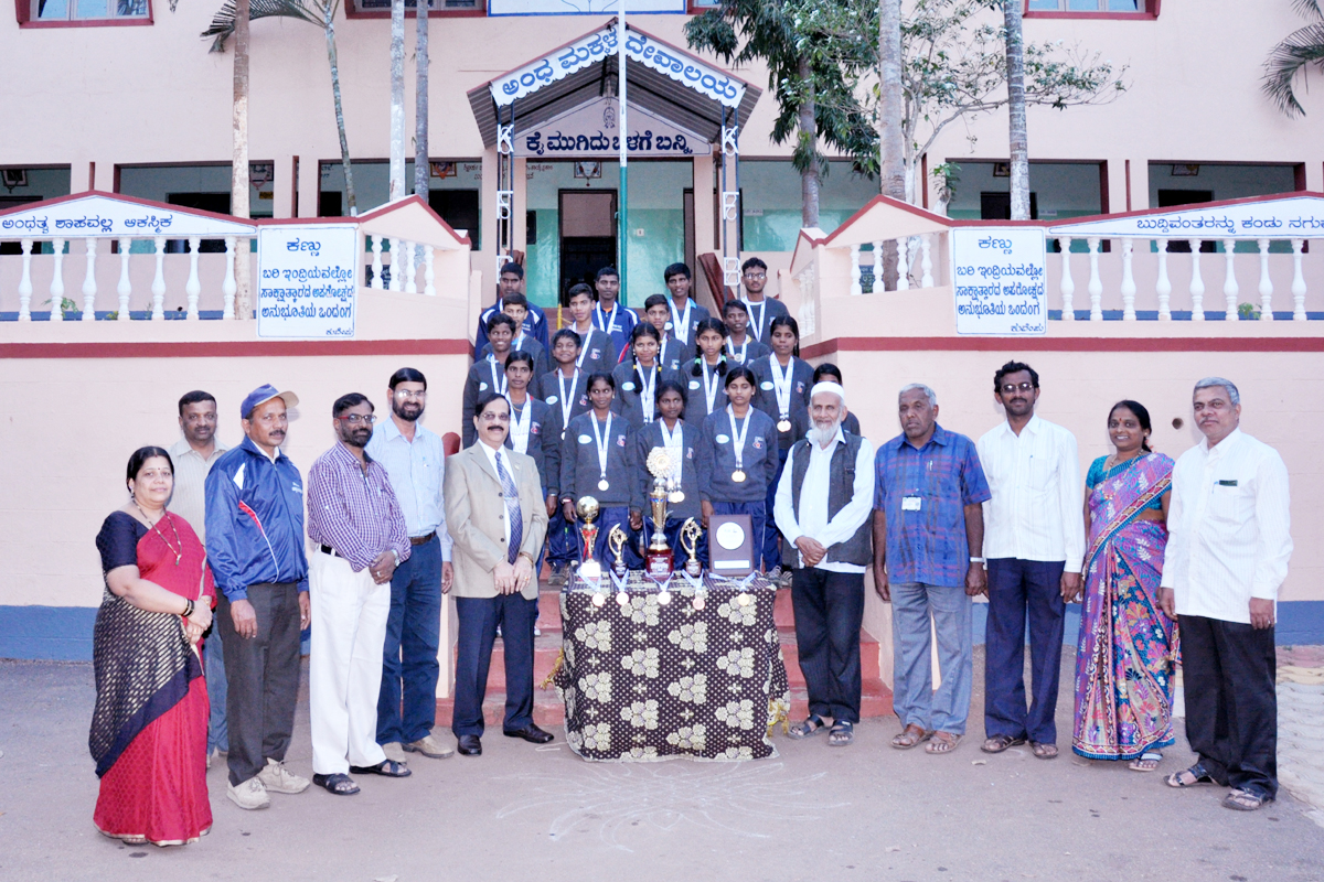 ರಾಷ್ಟ್ರೀಯ ಸ್ಪರ್ಧೆಯಲ್ಲಿ ಅಂಧರ ‘ಆಶಾಕಿರಣ’ ಶಾಲಾ ಮಕ್ಕಳಿಂದ 40 ಪದಕಗಳ ಸುರಿಮಳೆ